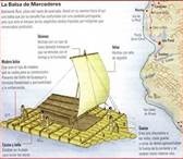 04 – Una mañana apareció ante su vista una extraña embarcación – una balsa de maderos – provista de velas y en la cierta suposición de tener delante a una nave del Imperio Inca, el capitán Bartolomé Ruiz dio la orden de abordaje.